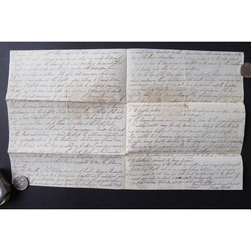 761 - The original working papers of Captain Philip Beaver’s African Memoranda (1805); around 90 original ... 