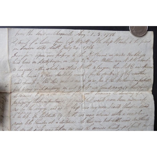 761 - The original working papers of Captain Philip Beaver’s African Memoranda (1805); around 90 original ... 