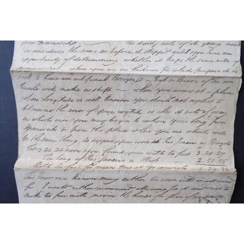 761 - The original working papers of Captain Philip Beaver’s African Memoranda (1805); around 90 original ... 