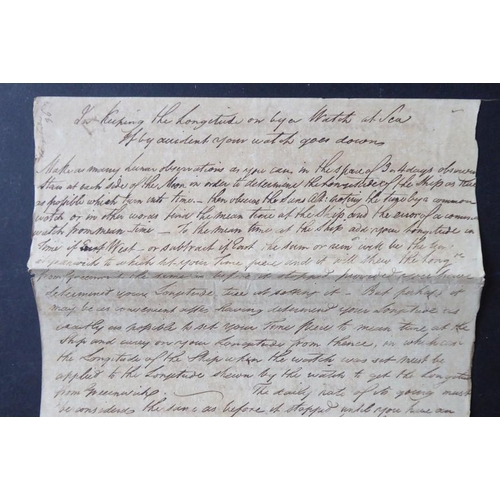 761 - The original working papers of Captain Philip Beaver’s African Memoranda (1805); around 90 original ... 