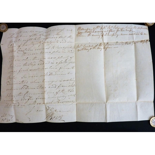 761 - The original working papers of Captain Philip Beaver’s African Memoranda (1805); around 90 original ... 