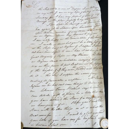 761 - The original working papers of Captain Philip Beaver’s African Memoranda (1805); around 90 original ... 