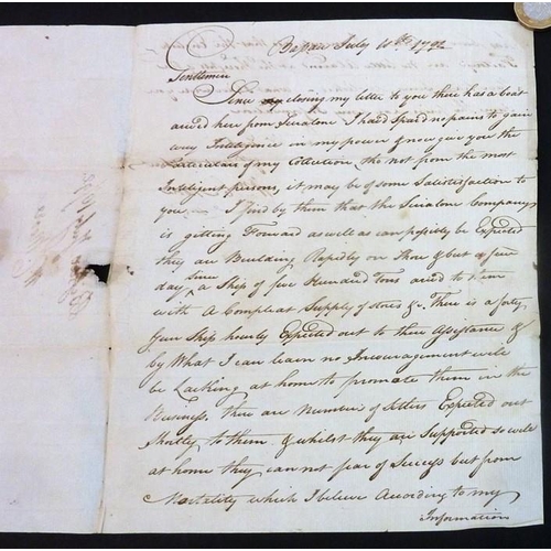 761 - The original working papers of Captain Philip Beaver’s African Memoranda (1805); around 90 original ... 