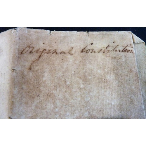 761 - The original working papers of Captain Philip Beaver’s African Memoranda (1805); around 90 original ... 