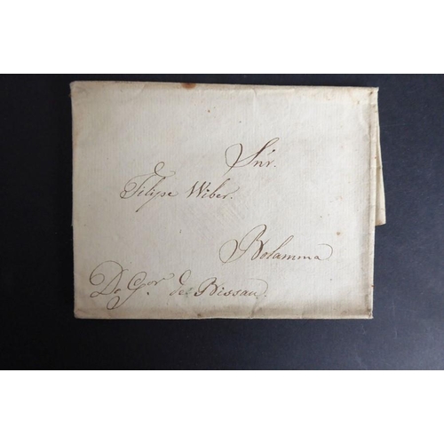 761 - The original working papers of Captain Philip Beaver’s African Memoranda (1805); around 90 original ... 