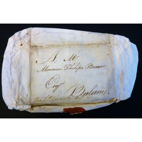 761 - The original working papers of Captain Philip Beaver’s African Memoranda (1805); around 90 original ... 