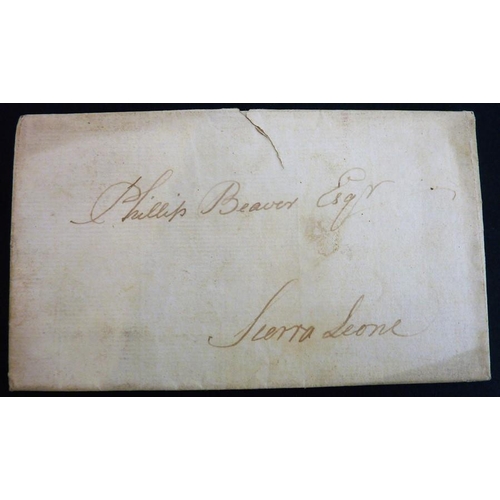 761 - The original working papers of Captain Philip Beaver’s African Memoranda (1805); around 90 original ... 