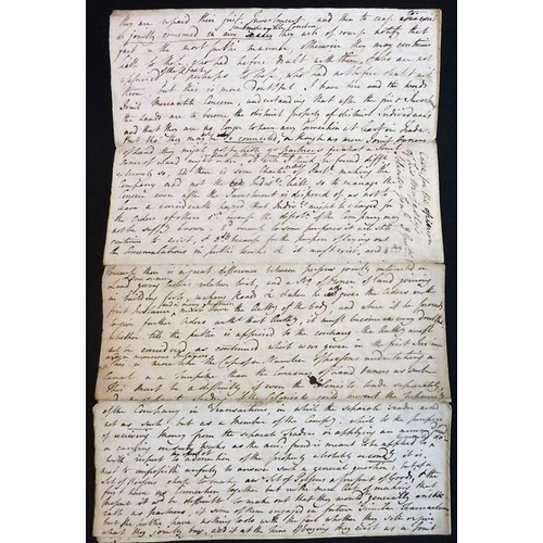 761 - The original working papers of Captain Philip Beaver’s African Memoranda (1805); around 90 original ... 