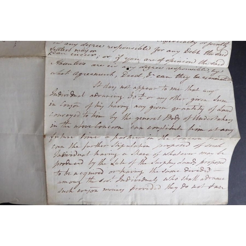 761 - The original working papers of Captain Philip Beaver’s African Memoranda (1805); around 90 original ... 