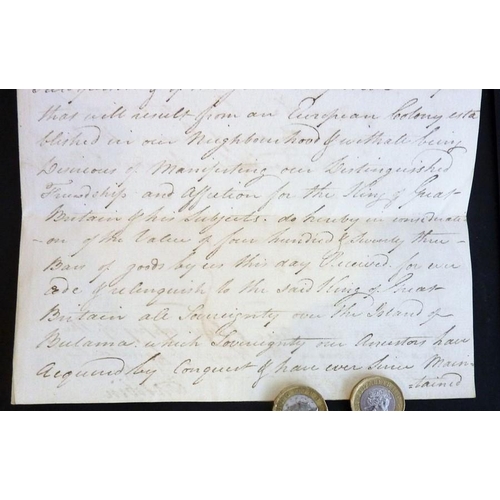 761 - The original working papers of Captain Philip Beaver’s African Memoranda (1805); around 90 original ... 