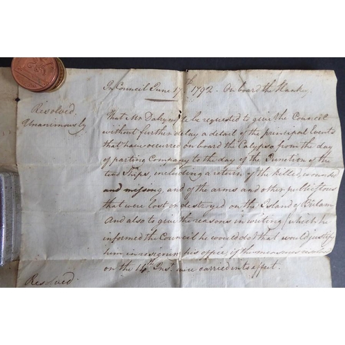 761 - The original working papers of Captain Philip Beaver’s African Memoranda (1805); around 90 original ... 