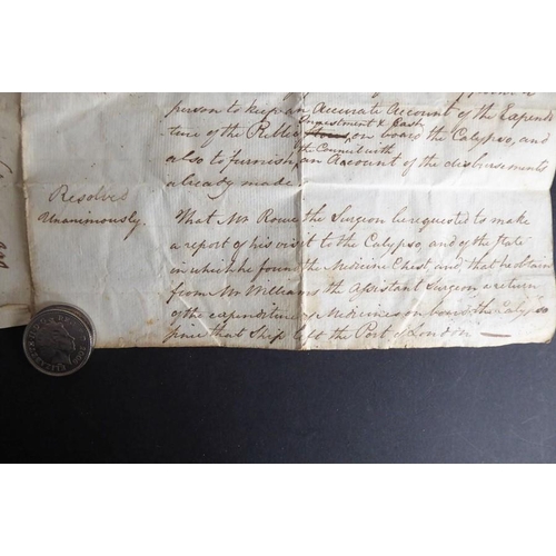 761 - The original working papers of Captain Philip Beaver’s African Memoranda (1805); around 90 original ... 