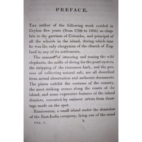 762 - A Description of Ceylon by Rev James Cordiner (1807) Containing an Account of the Country, Inhabitan... 