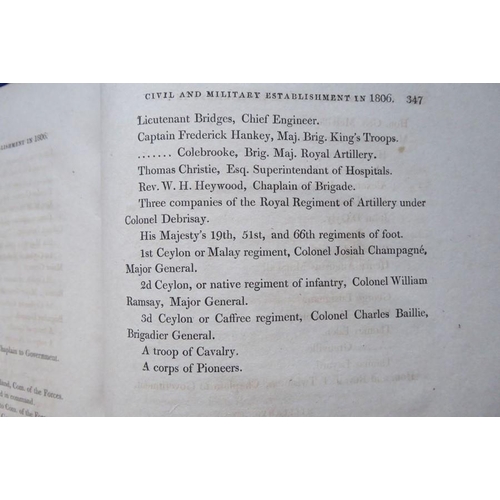 762 - A Description of Ceylon by Rev James Cordiner (1807) Containing an Account of the Country, Inhabitan... 