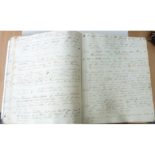 763 - The eight-year journal of the soldier, sportsman, wit and poet, Major Thomas D’Arcy Morris (1792-183... 