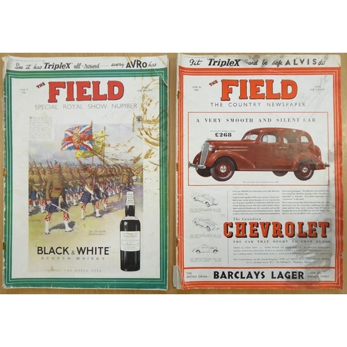 766 - Two 1936 editions of The Field, June 20 and June 27 (Special Royal Show Number)