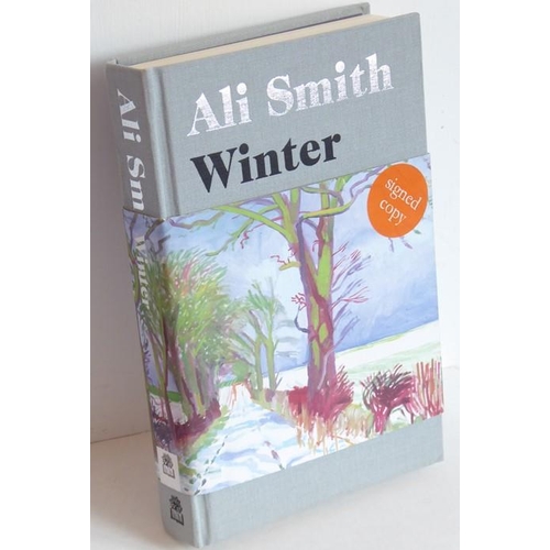 767 - A hardbacked volume 'Winter' by Ali Smith; a signed first edition dated 2017