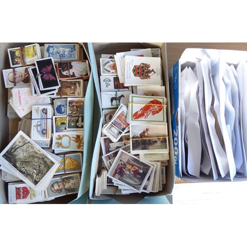 770 - A substantial collection of cigarette cards with collector’s inventory detailing approximately 3,500... 