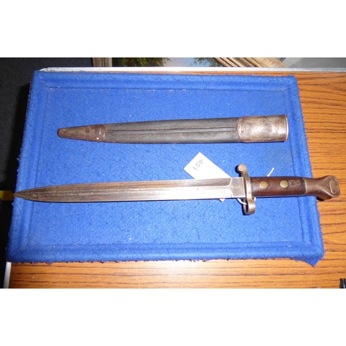 451 - A British 1903 pattern bayonet by Wilkinson, London, 12