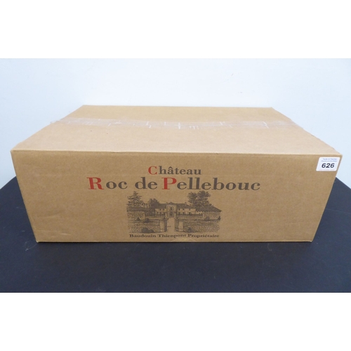 626 - Château Roc de Pellebouc - 2010 (12-bottle cardboard case)