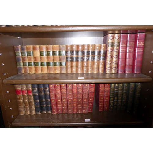 755 - Ten-volume set by G. J. Whyte-Melville to include 'General Bounce' and 'Bones and I'; Lytton (6 volu... 