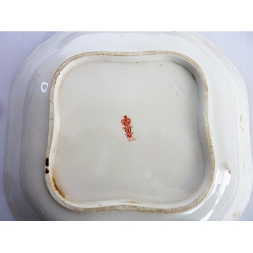 1 - A mixed lot to include Royal Crown Derby: a square dish, three circular dishes, an egg cup and a set... 