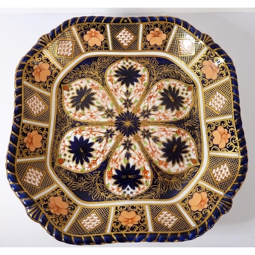 1 - A mixed lot to include Royal Crown Derby: a square dish, three circular dishes, an egg cup and a set... 