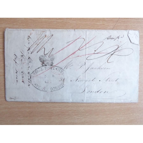 317 - A late 19th century album of approximately 90 autograph letters and autograph clippings. Mostly 1860... 