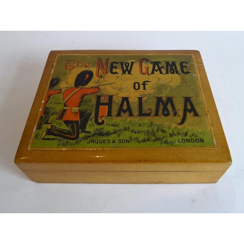 320A - An interesting selection of mostly 19th century games and puzzles etc.; to include the 'The new game... 