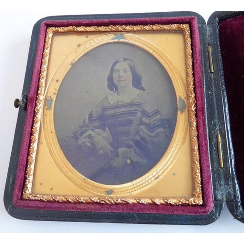 357 - An interesting and varied collection of 19th century photographs (Ambrotypes/Daguerreotypes) to incl... 