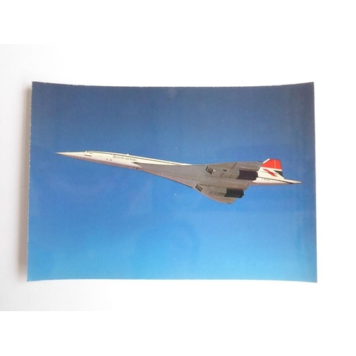 445 - 388 official Concorde postcards (357 and 31) and five others to include a rare Mach 2 example