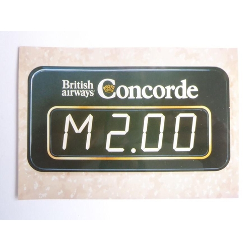 445 - 388 official Concorde postcards (357 and 31) and five others to include a rare Mach 2 example