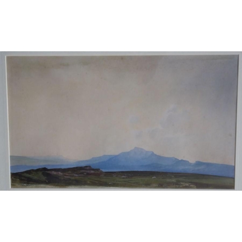 542 - Percy Lancaster RI (1878-1951) - View near Arenig Fawr, Bala. Signed and inscribed  ‘Silent Pastures... 