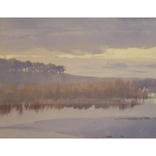 554 - Archibald Thorburn FZS (1860 – 1935), A View of ‘Loch Spynie near Elgin’, Init. alsp signed, insc. &... 