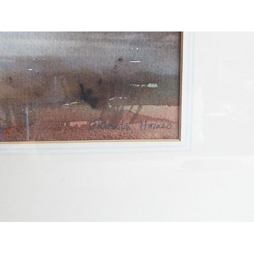 583 - Elizabeth Haines (Welsh Contemp.), ‘Llyn Padran’, Snowdonia, Signed watercolour, 9 x 12 ½ ins (23 x ... 