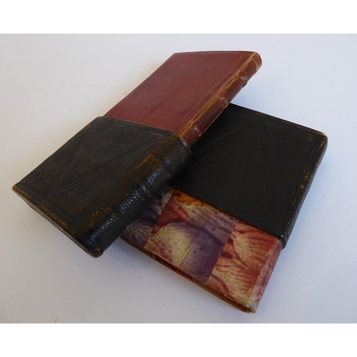 675 - An interesting miniature leather bound 'volume' (cased); 'A Form of Prayers used by K.William III.' ... 