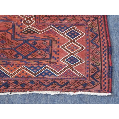 719 - An antique West-Persian 'Tasheh' (wheat sack) Luri-Bakhtiari Nomads, circa 1930s (91cm square)