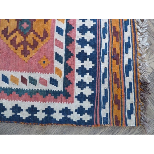 740 - A Qashqa'i Kilim; early 20th century, south-west Iran (290cm (9'6