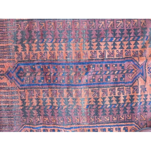 747 - A Baluch carpet; late 19th century, west Afghanistan (281cm (9'2