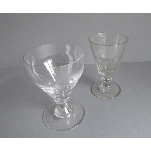 79 - A good selection of country-house-style glassware; some hand-cut and to include a heavy circular bow... 