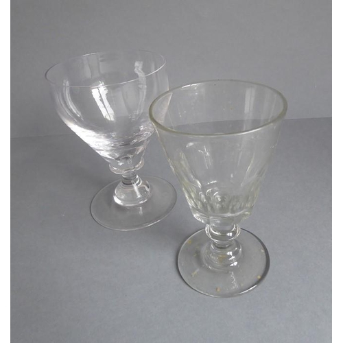 79 - A good selection of country-house-style glassware; some hand-cut and to include a heavy circular bow... 