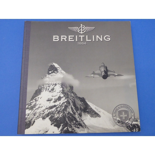 166 - Eight Breitling Chronolog bound catalogues (2001 to 2009 (missing 2003)) and a 'Breitling For Bentle... 