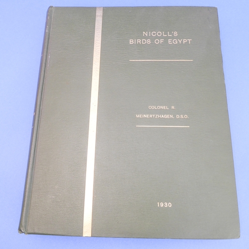 247 - 'Nicoll's Birds of Egypt' by Colonel R. Meinertzhagen D.S.O. (Hugh Rees Ltd, Regent St., London 1930... 