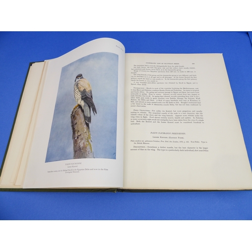 247 - 'Nicoll's Birds of Egypt' by Colonel R. Meinertzhagen D.S.O. (Hugh Rees Ltd, Regent St., London 1930... 