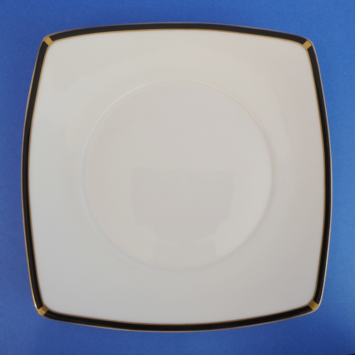 39 - A J.L. Coquet (Limoges) Prélude 33-piece dinner service:
 Plates - 10  x 25 cm and 12 x 19.5 cm;
 Pl... 