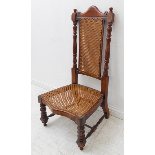 278 - Four varying chairs comprising:
 an early 19th century Regency period mahogany example with tablet t... 