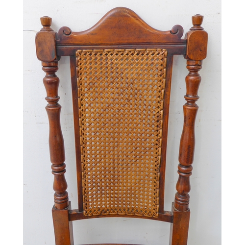 278 - Four varying chairs comprising:
 an early 19th century Regency period mahogany example with tablet t... 