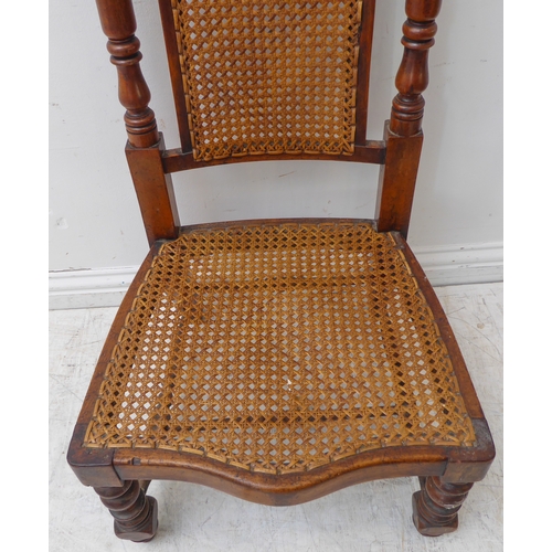 278 - Four varying chairs comprising:
 an early 19th century Regency period mahogany example with tablet t... 