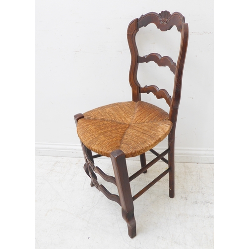 278 - Four varying chairs comprising:
 an early 19th century Regency period mahogany example with tablet t... 