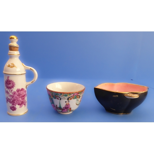 53 - An interesting selection of 19th to early 20th century ceramics to include:
 a late 19th century sou... 